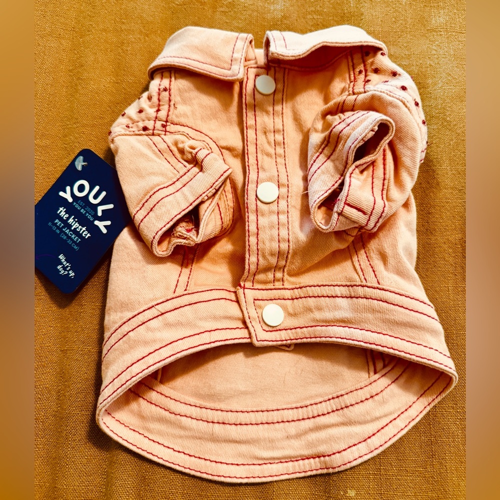 Youly Pink Dog Jacket